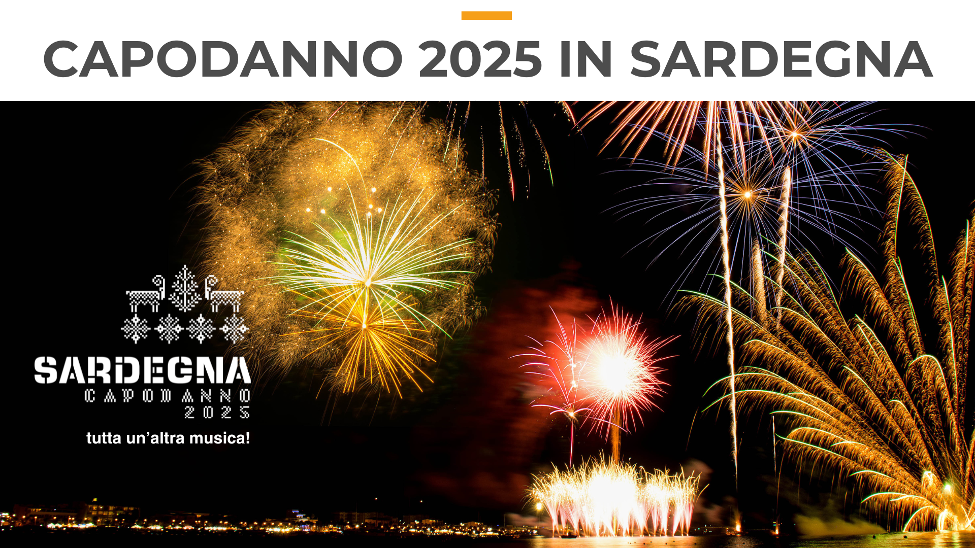 Capodanno 2025 in Sardegna, tutta un'altra musica!