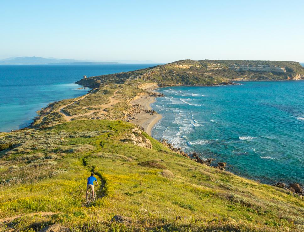 Bici nella penisola del Sinis
