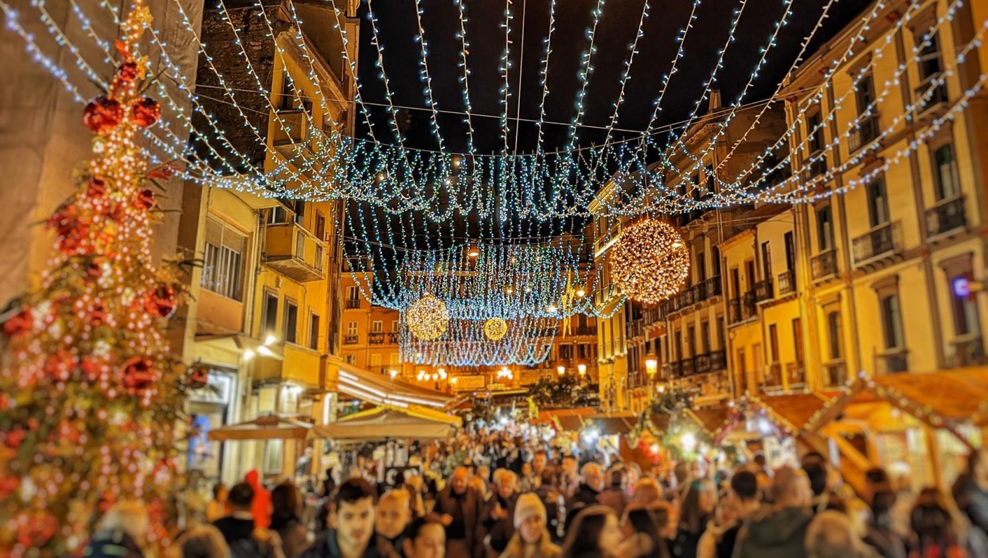 Mercatini di Natale - corso Vittorio Emanuele - Cagliari