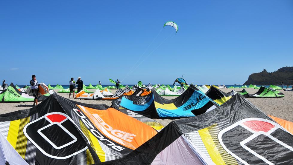 Kite surf al Poetto - Cagliari