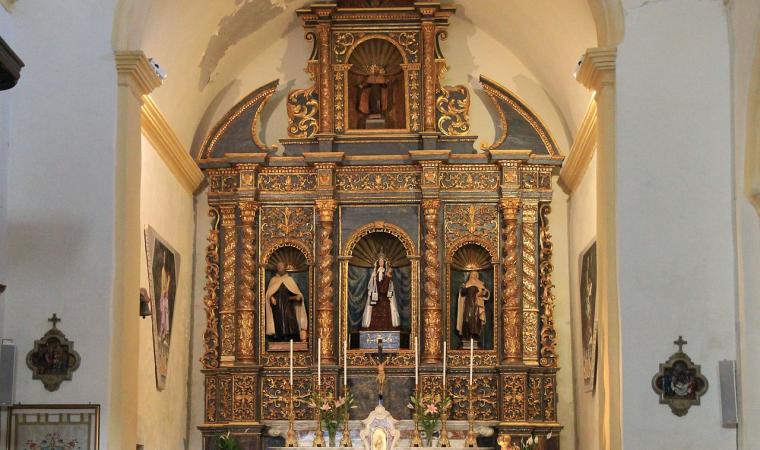 Chiesa Nostra signora del Carmelo, altare - Alghero