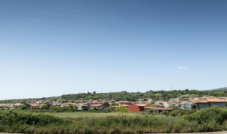 Vista panoramica di Bonarcado