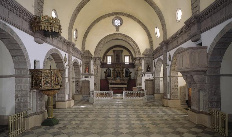 Chiesa di san Sebastiano, interni - Sorradile