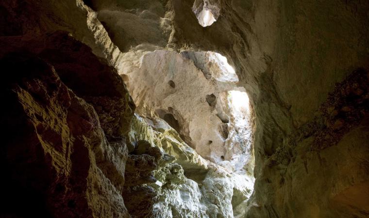Grotta Sa Oche e Su Bentu, interno