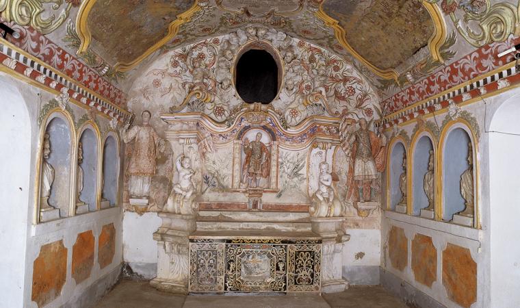 Santuario dei Maritiri, cripta - Fonni