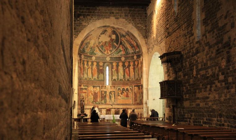 Basilica Santissima Trinità di Saccargia, affreschi - Codrongianos