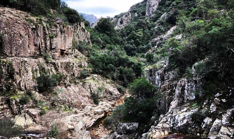 Sentiero per cascata Muru Mannu - Montimannu - Villacidro