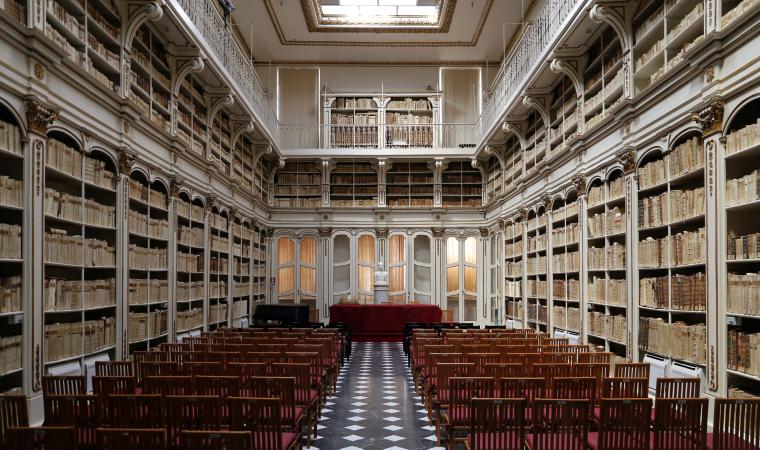 Sala settecentesca della Biblioteca universitaria - Cagliari 