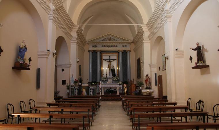 Chiesa di Santa Croce, interno - Codrongianos