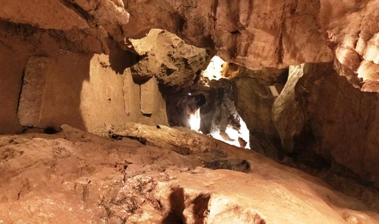 Grotta san Michele, interno - Ozieri