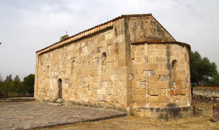 Chiesa di santa Maria di Palmas, retro - S.Giovanni Suergiu