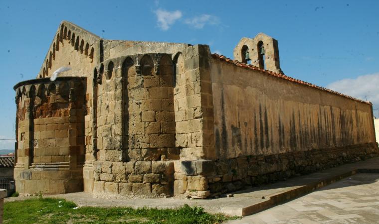 Chiesa di san Pietro, abside - Villamar