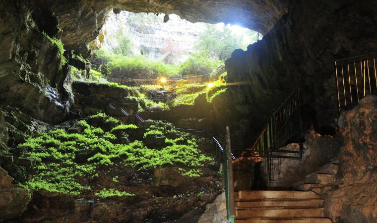Grotta Su Marmuri, ingresso