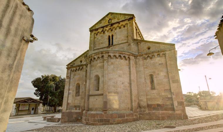 Chiesa di santa Maria, abside - Tratalias