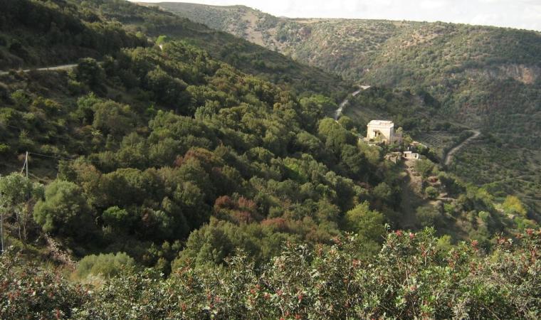 Villasalto, miniera Su Suergiu - panoramica