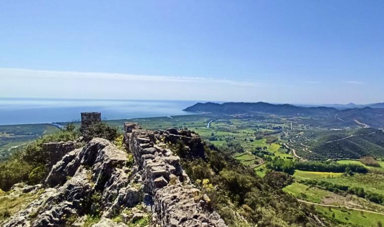 Vista dal castello di Quirra - Villaputzu