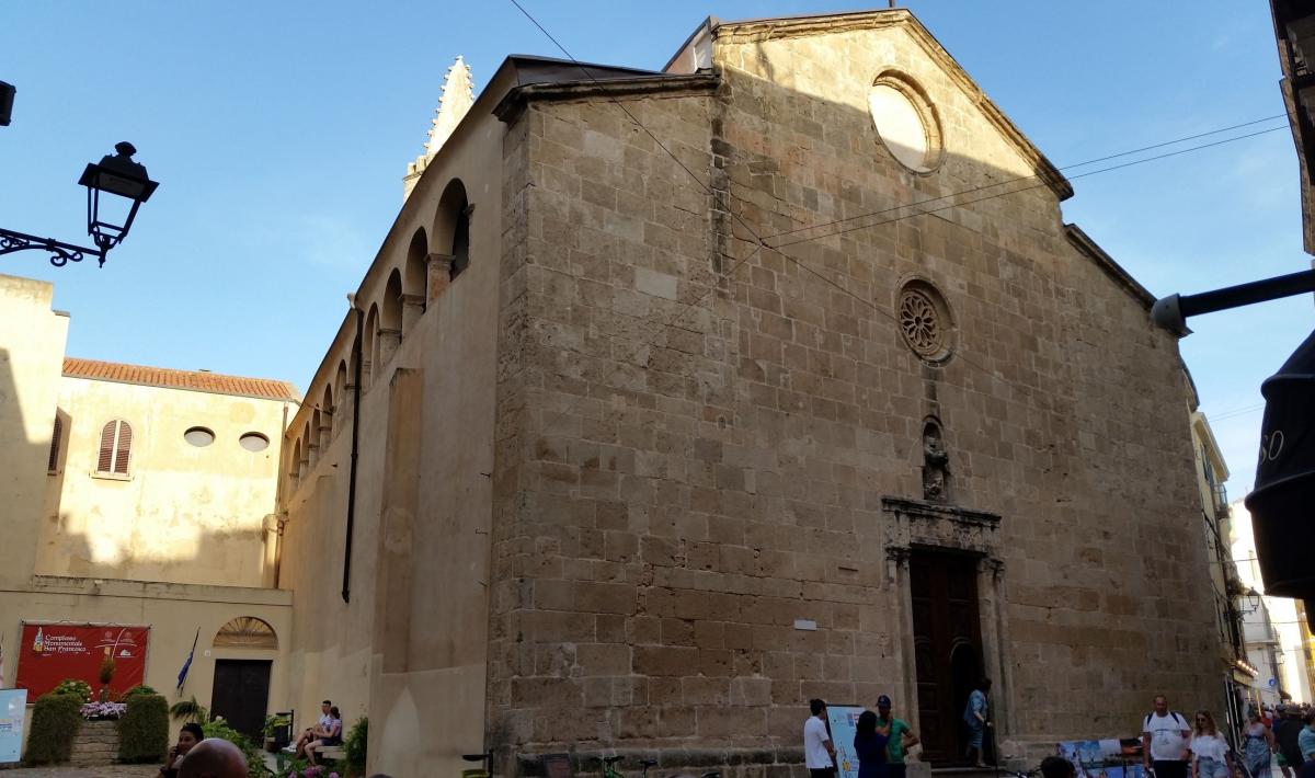Alghero - chiesa di san Francesco