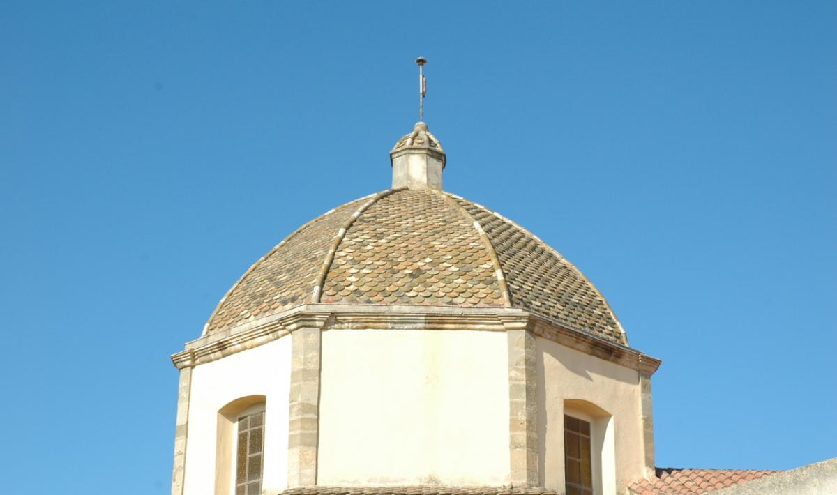 Chiesa san Giovanni battista, cupola - Lunamatrona