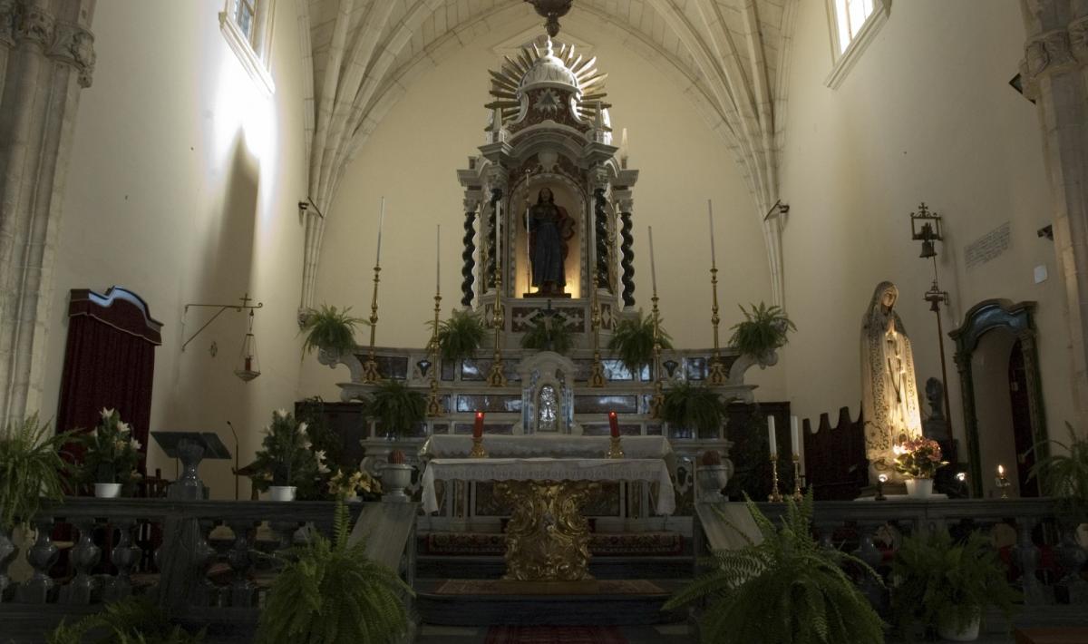 Chiesa di san Giacomo, interno - Mandas
