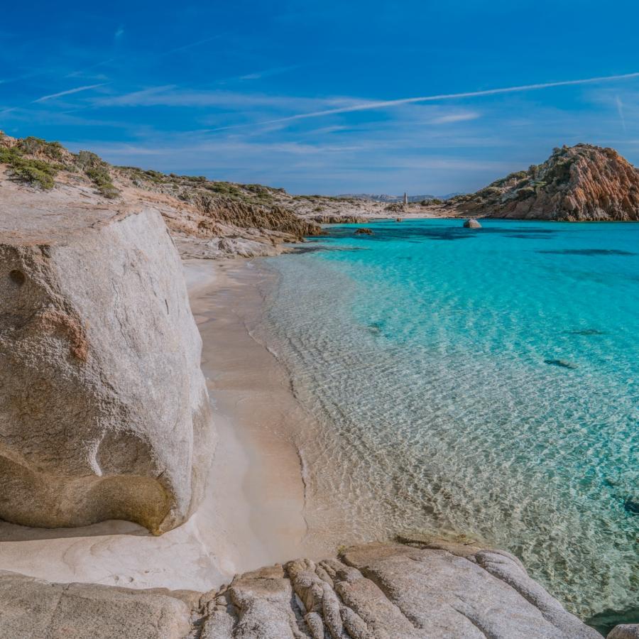 Cala Corsara - isola di Spargi - arcipelago della Maddalena